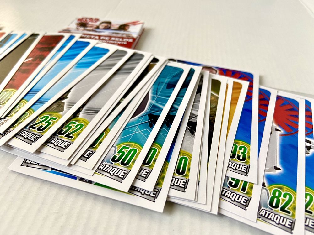 Cartas Force Attax Star Wars