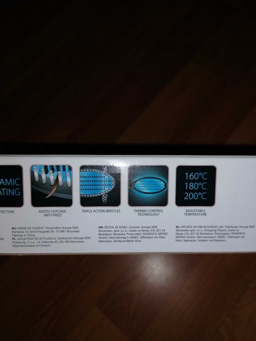 Escova elétrica rowenta