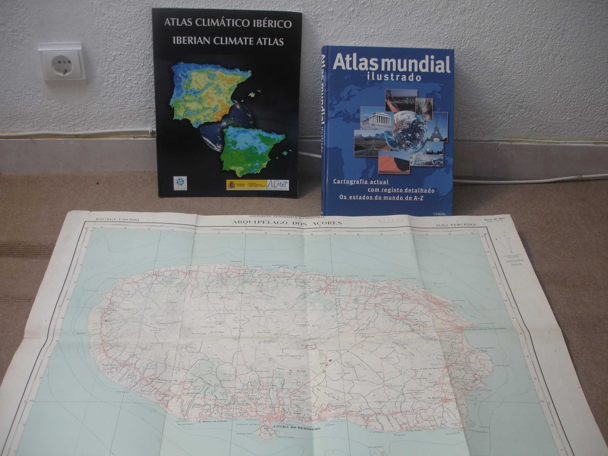 Atlas e Mapas de Geografia e de Clima