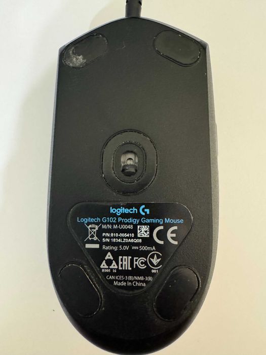 Мишка Logitech G102 Prodigy Black (910-004939)