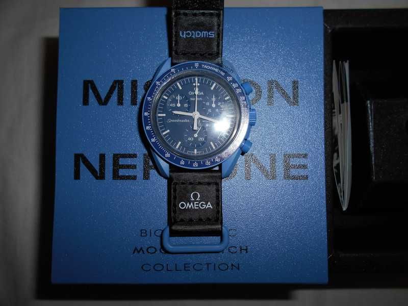 Omega Swatch SO33N100 Neptun Nocny Ocean