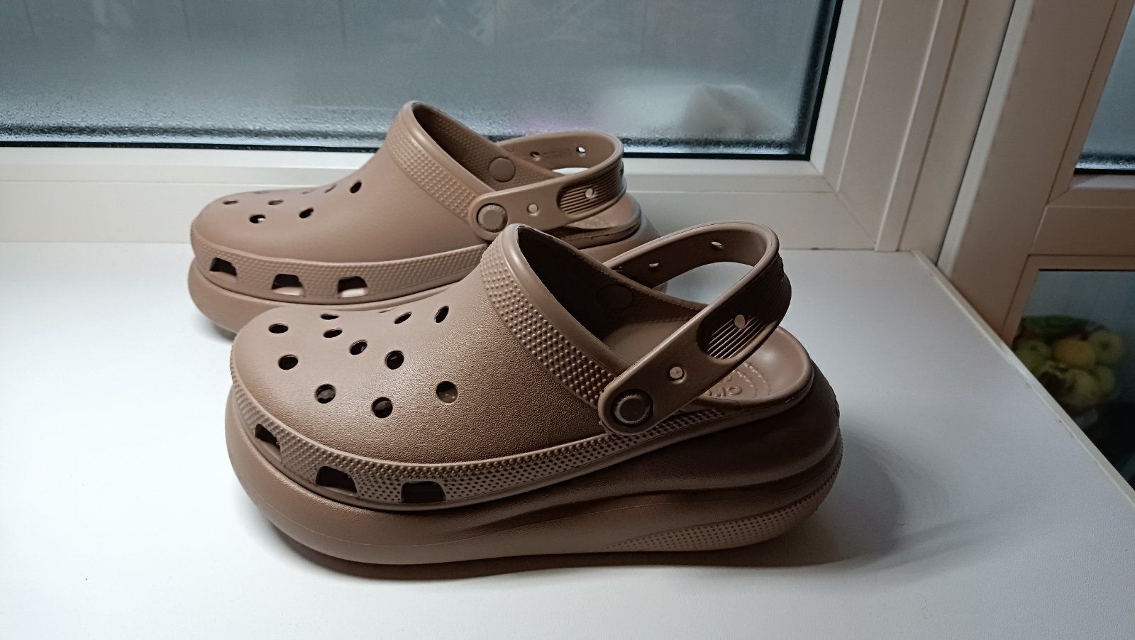Сабо Crocs Crush Clog р.36-37 ориг стелька 23,5-24инал на широкую ногу