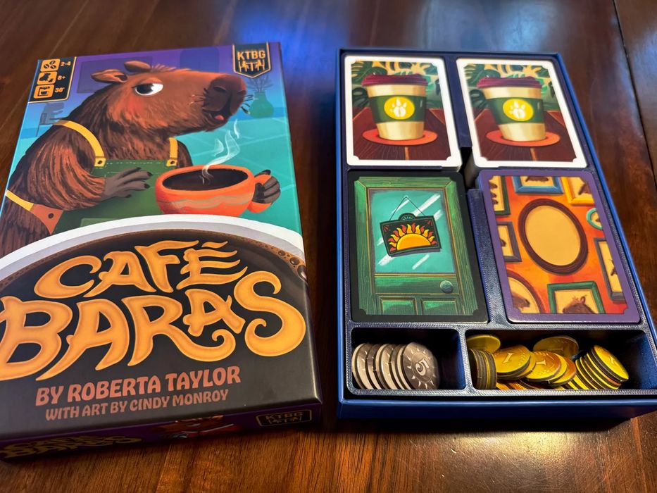 Organizador Inserto para Jogo de Tabuleiro Café Baras