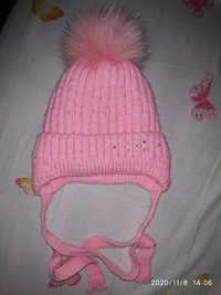 Зимняя шапочка для девочки