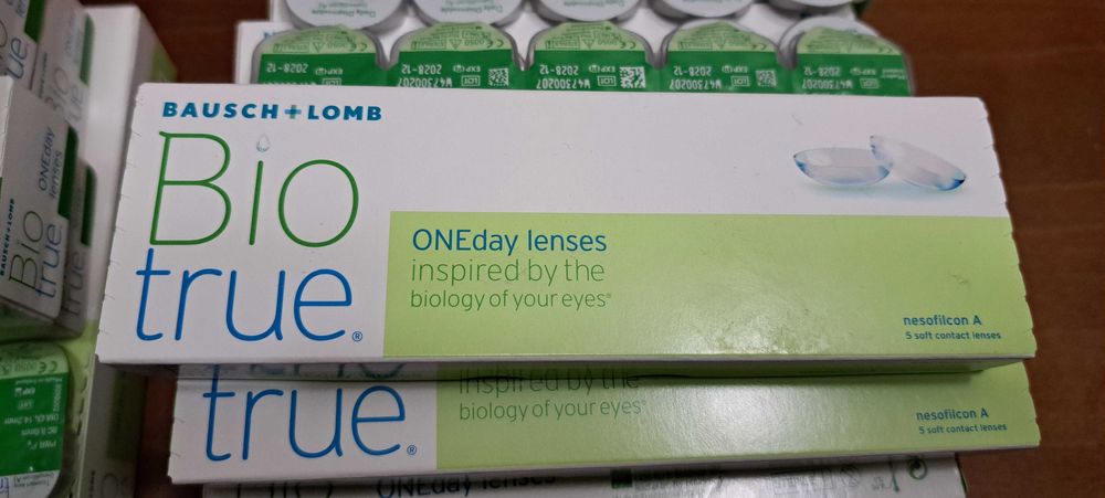 Soczewki kontaktowe Biotrue ONEday firmy Bausch+Lomb S -2,25 255szt.