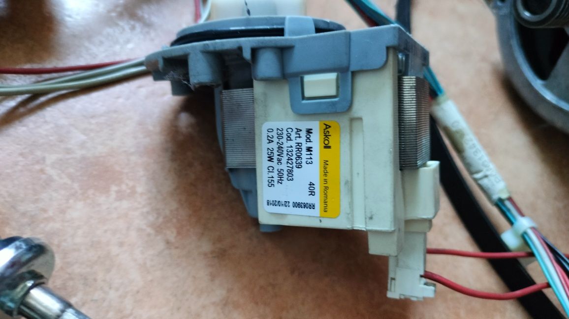 Części pralka Elektrolux EWT1266EWX programator, sterownik, silnik