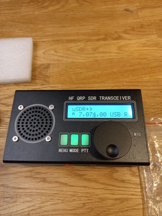 Transceiver uSDX + antena QRP + tuner