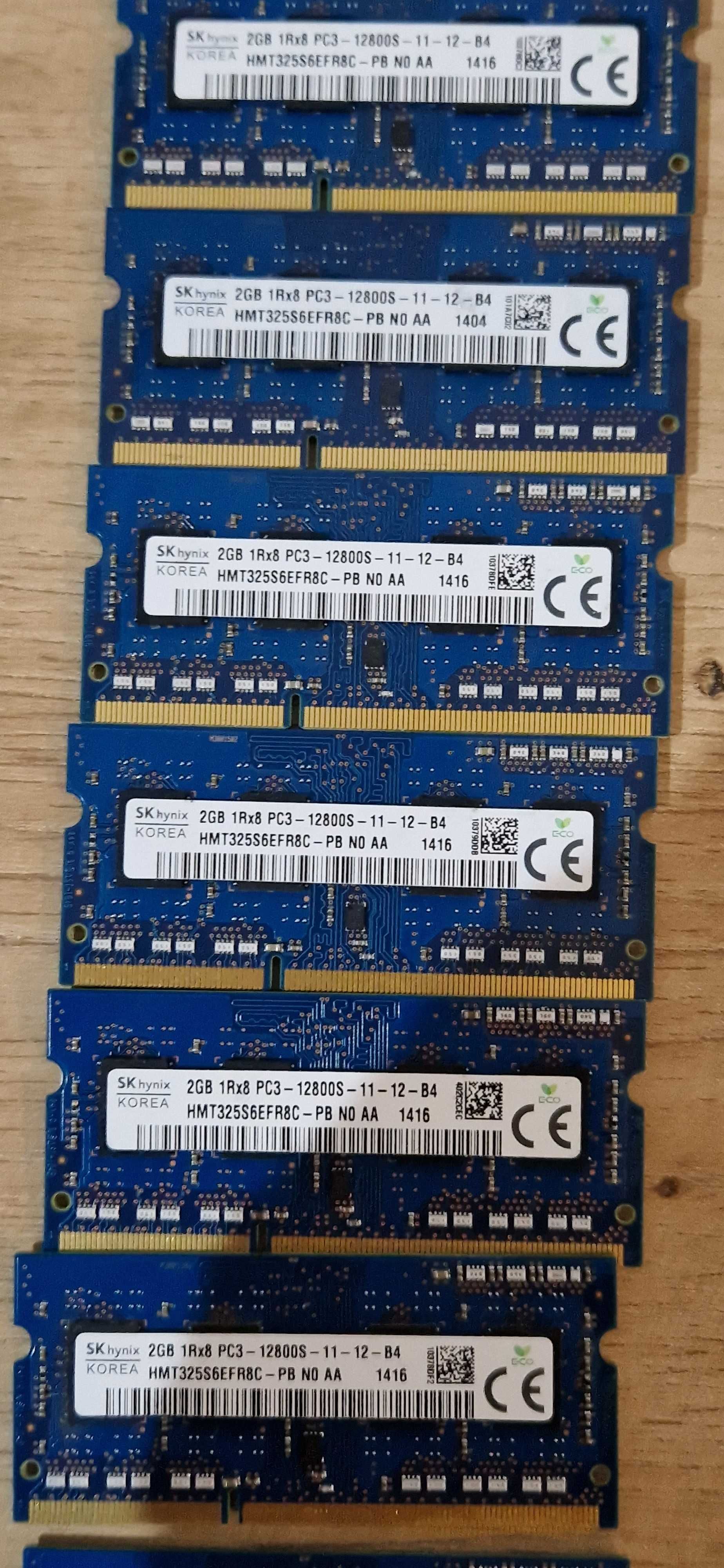 Pamięć RAM DDR3 2GB 12800 MHz Hynix laptop.Ostatnia sztuka.