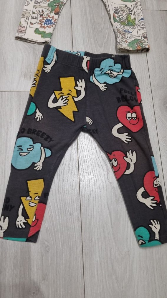 Leginsy Zara jak nowe 92