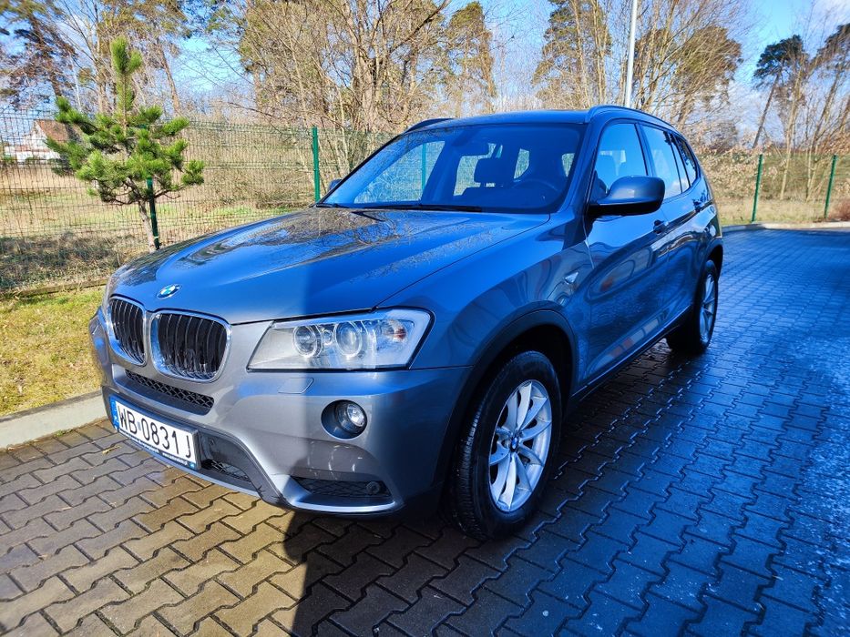 BMW X3 F25 2012r.xdrive Idealny stan|bezwypadkowy|2.kpl.opon|Fv 23%