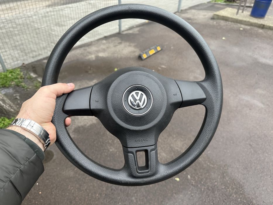 Руль vw caddy polo golf airbag