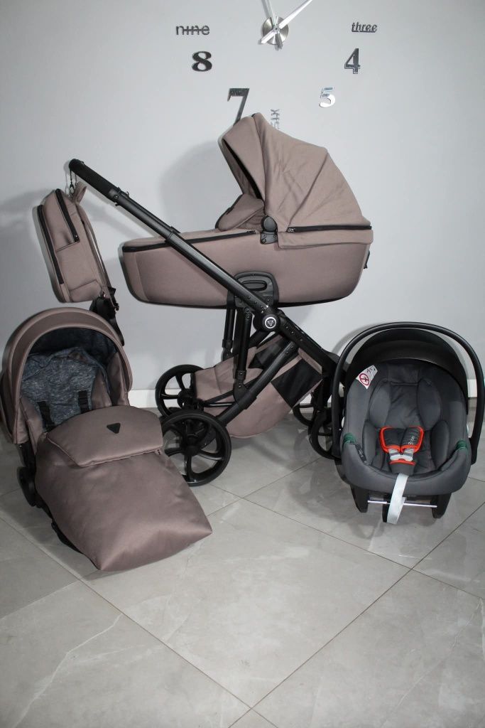 Jak Nowy! Nowa Gondola! Wózek Junama Termo V3 3w1