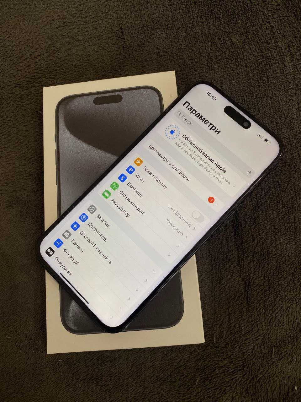 Iphone 15 Pro Max Blue Titanium 256