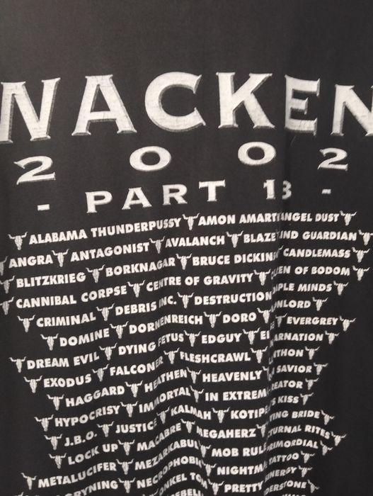 Sweat wacken Agosto 2002