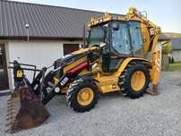 Caterpillar 432D/PREMIER/JOYSTICK/5 ŁYŻEK  Koparkoładowarka/5596h/Bez Spawów/Oryginał