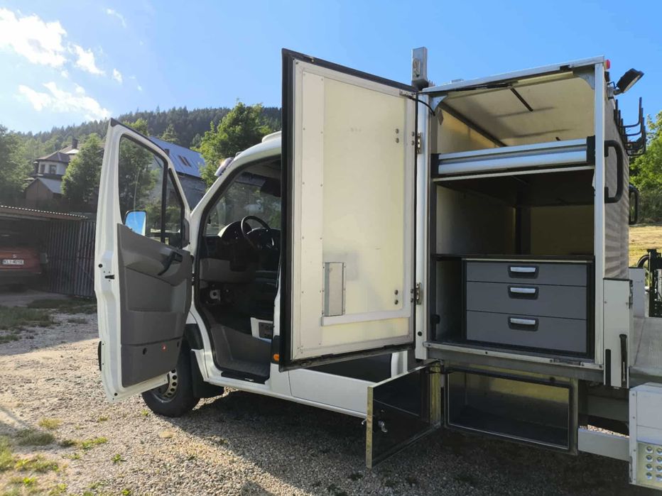 Mercedes Sprinter 519 CDI 4x4 Hiab HDS