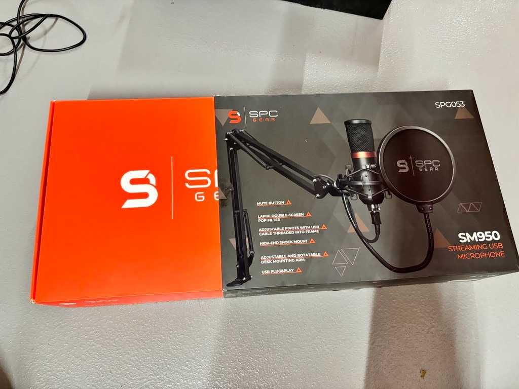 SM950 Streaming USB Microphone Nowy