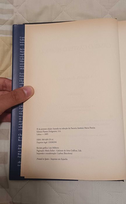 Livro A Queda dum Anjo