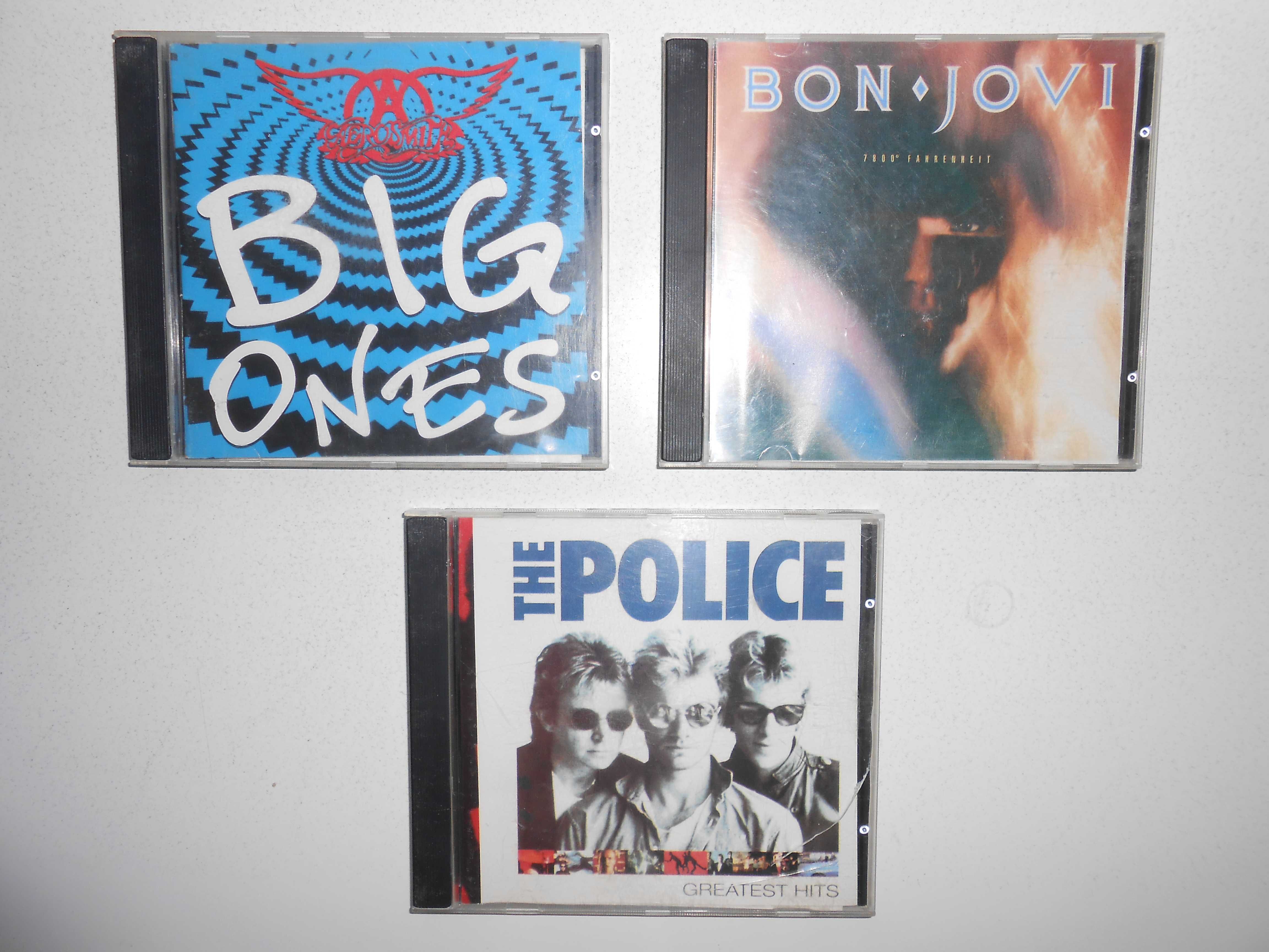 Продам CD диски The Police, Aerosmith и Bon Jovi