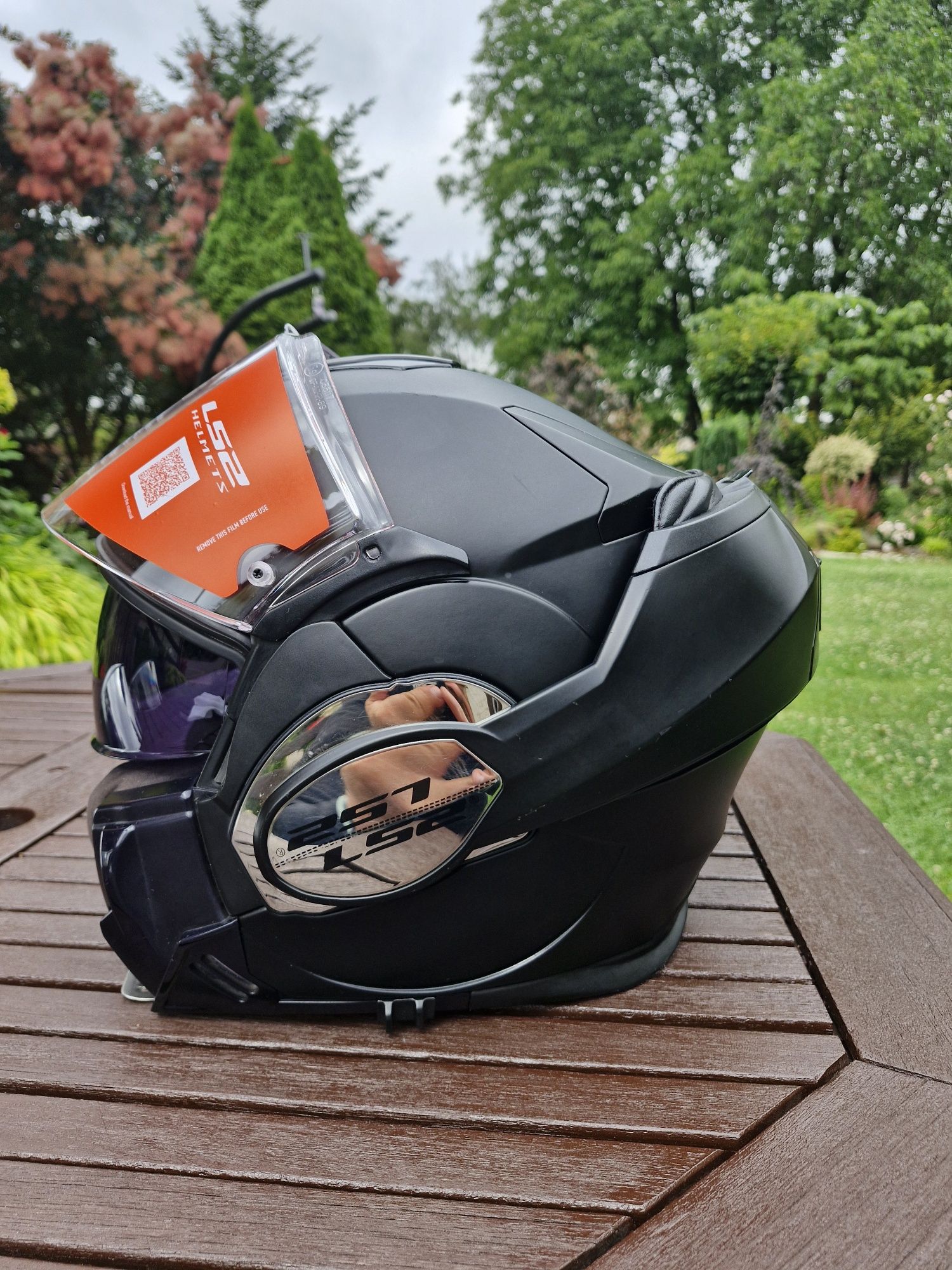 Kask motocyklowy szczękowy ls2 xxl valiant
