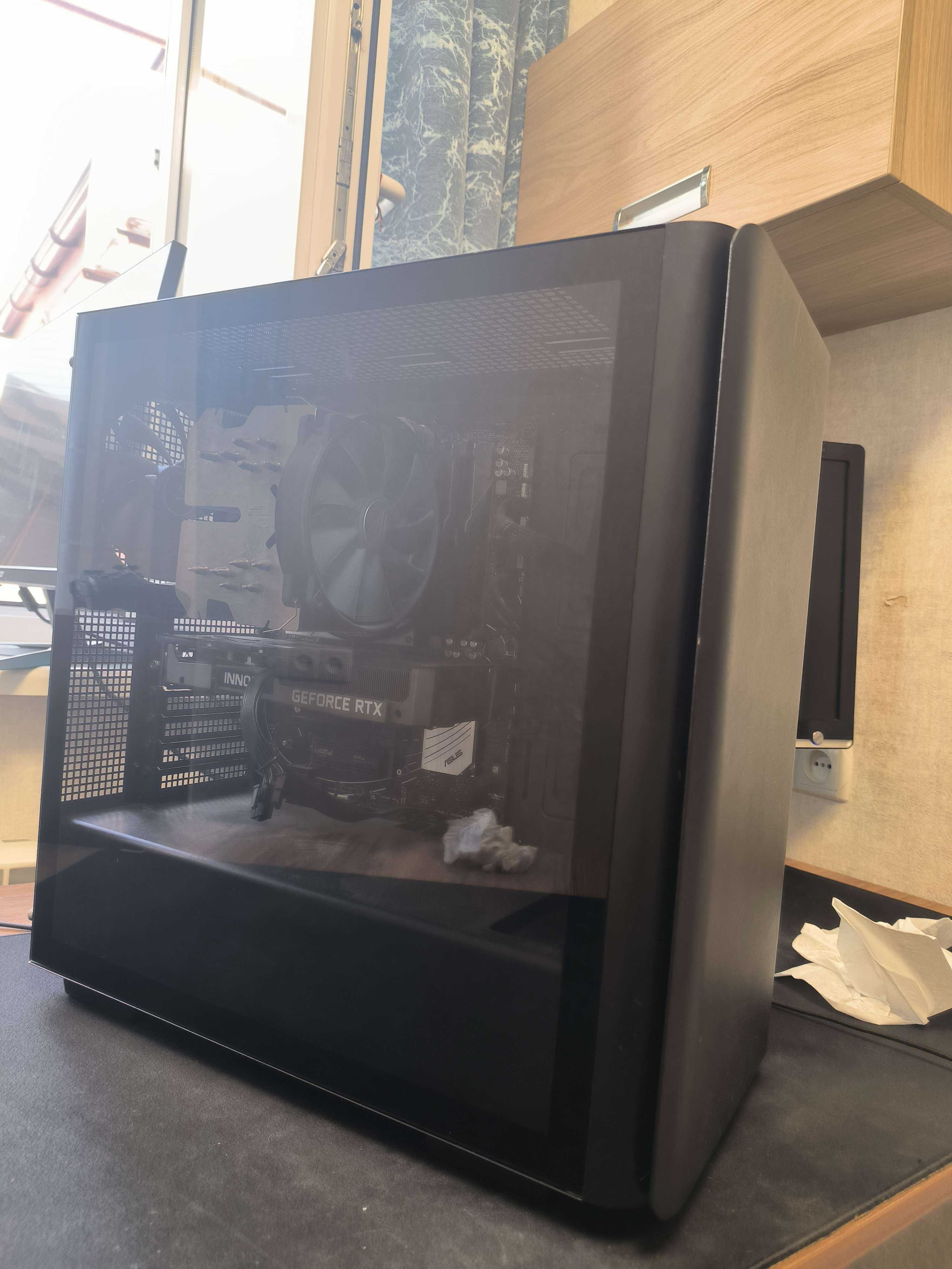 Комп ryzen 5 7500f / RTX3060 / 32gb ddr5 / SSD 120gb / HDD 1 tb