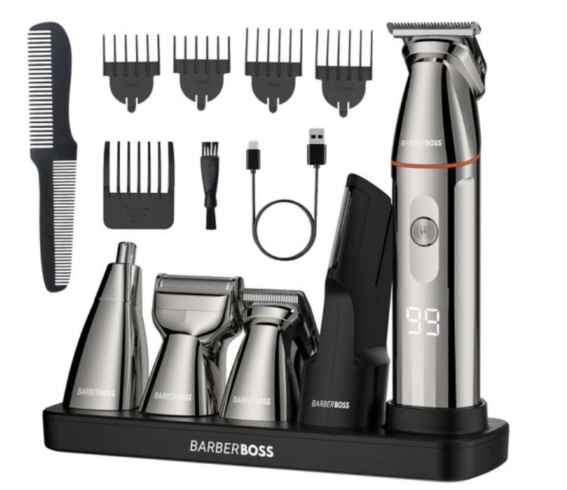 BarberBoss QR-6010 maszynka trymer do strzyżenia włosów i brody