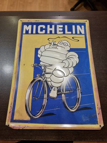 Placa publicitária antiga Michelin