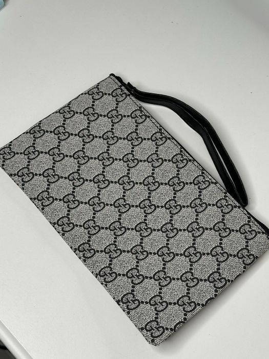 Kosmetyczka Gucci nowa GG saszetka szara na prezent
