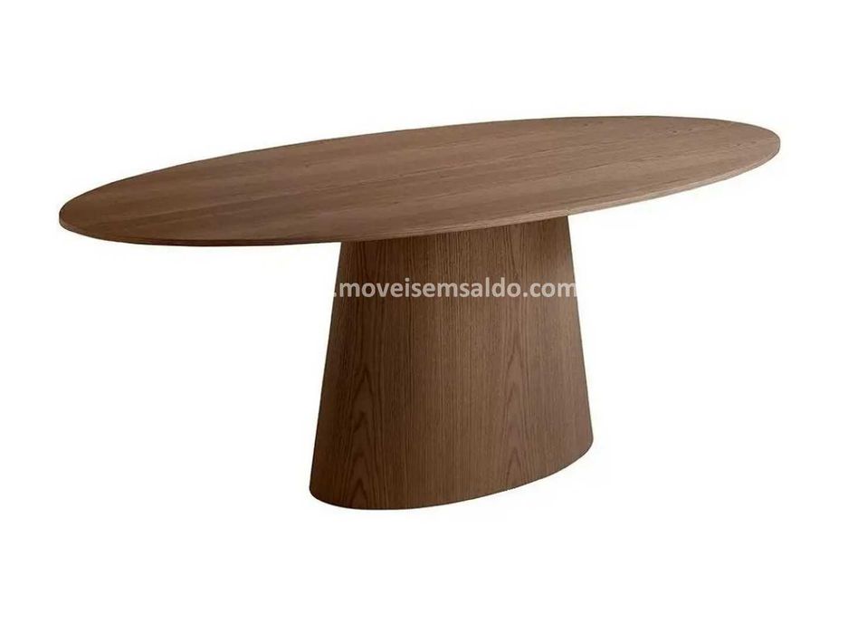 Mesa de Jantar c/ Tampo Oval - Fabricamos todas as medidas e materiais