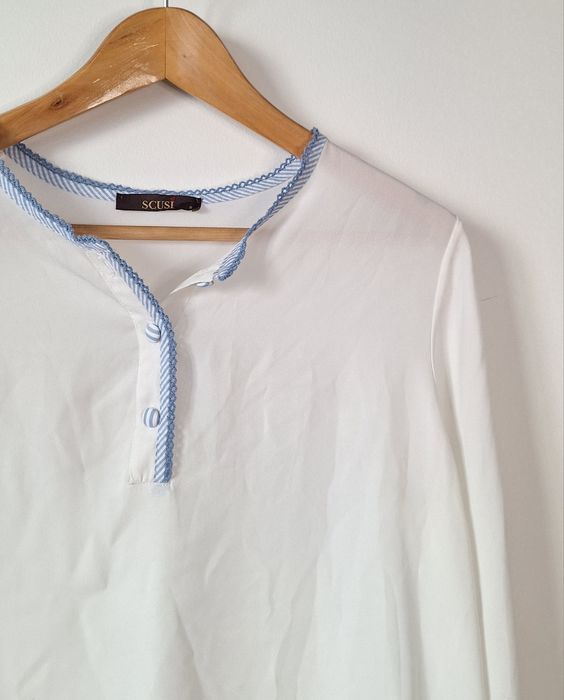 Blusa branca Scusi S