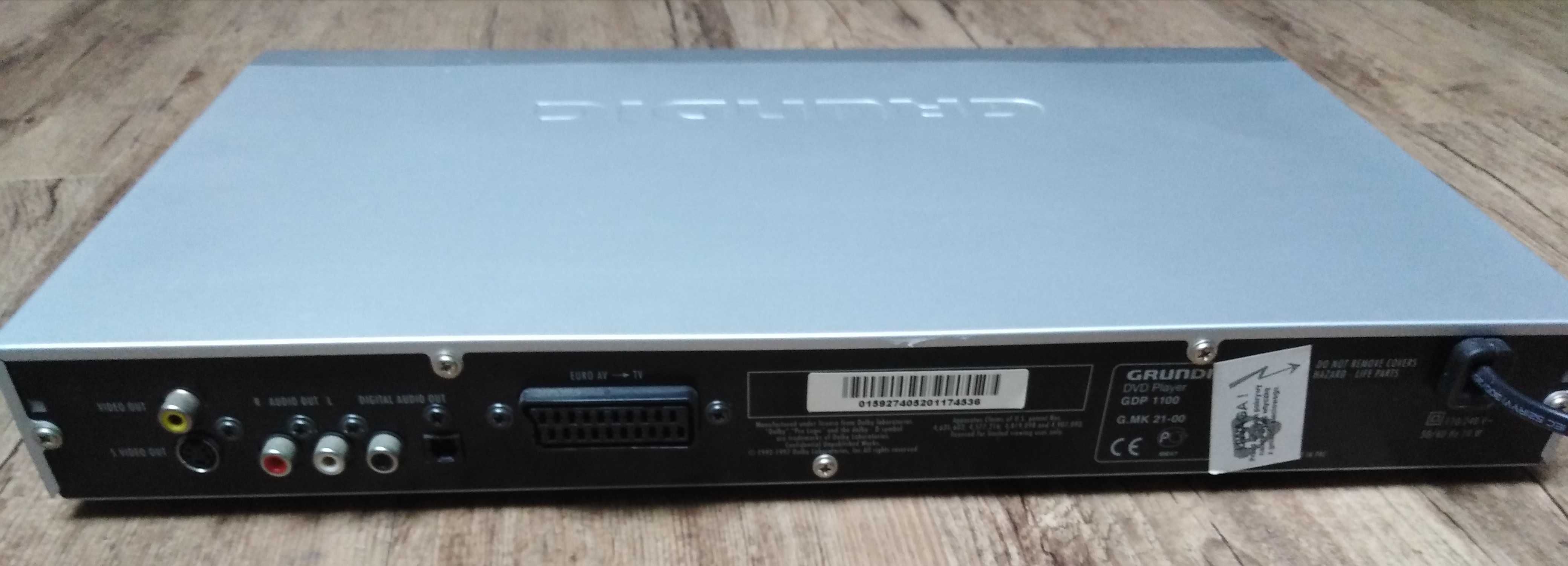 Grundig GDP 1100 DVD player Odtwarzacz
