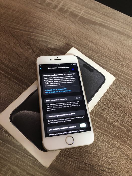 iPhone 6s в хорошем состоянии