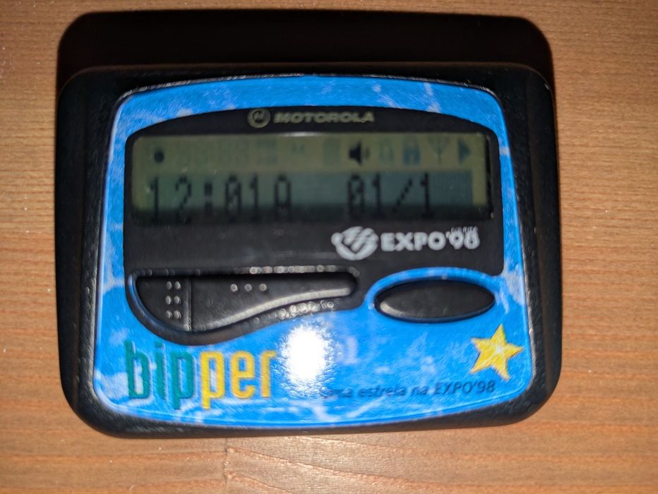 Pager Motorola Expo 98 Portugal - Funcional
