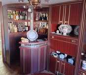 Móvel de sala com bar