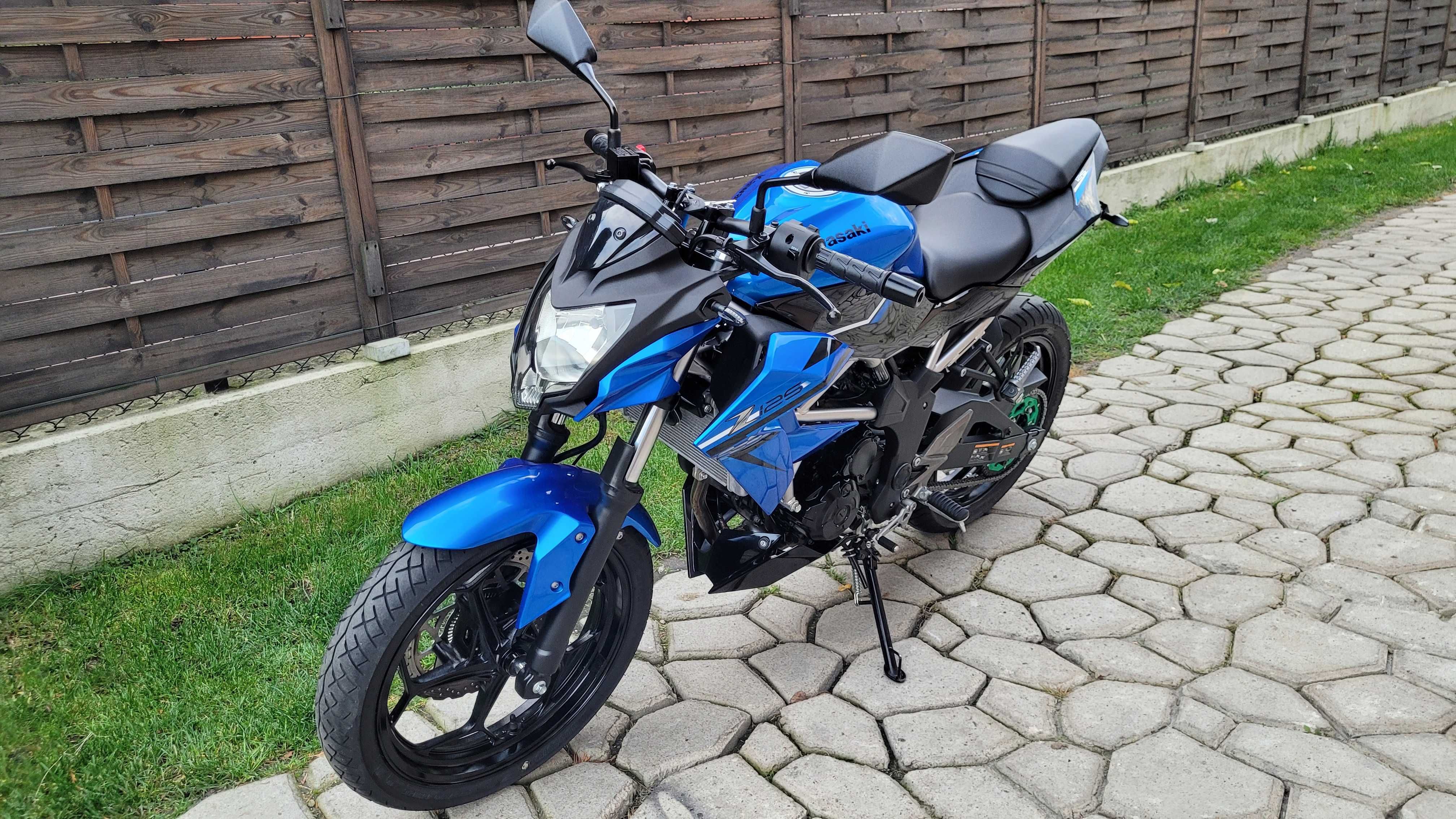 KAWASAKI Z 125 kat A1, B tylko 12tyś.km. z Niemiec PO SERWISIE