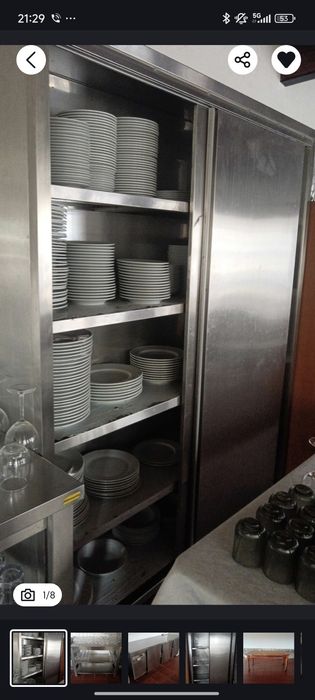 Armário de cozinha grande de arrumação