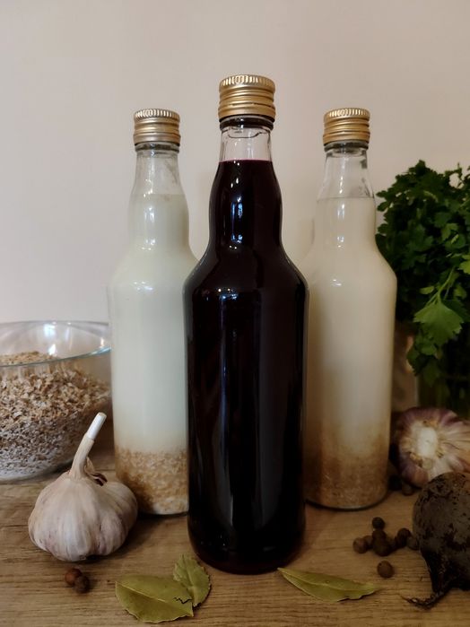 Naturalny zakwas z buraków do picia i na barszcz 1x500 ml