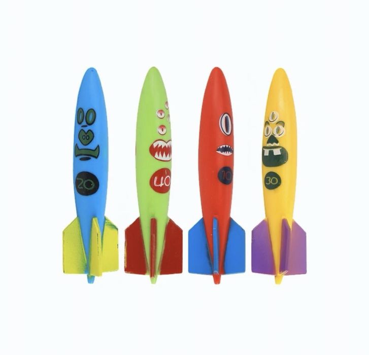 Rzutki zabawki wodne do nurkowania kolorowe dla dzieci do wanny basen