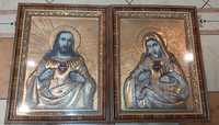 Obrazy duże Jezus i Maryja, gratis