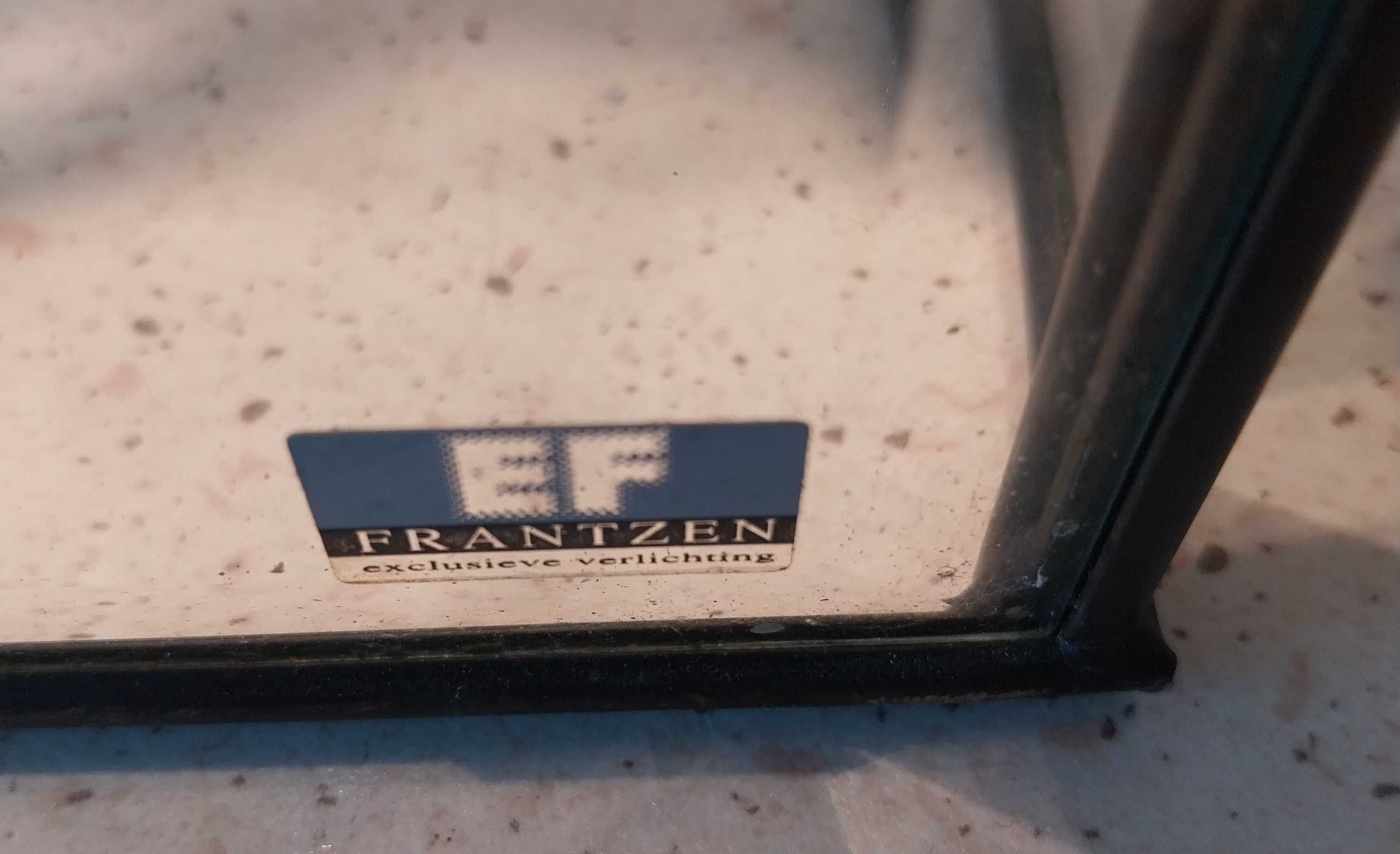 Lampa ef frantzen mosiądz krysztal 70s