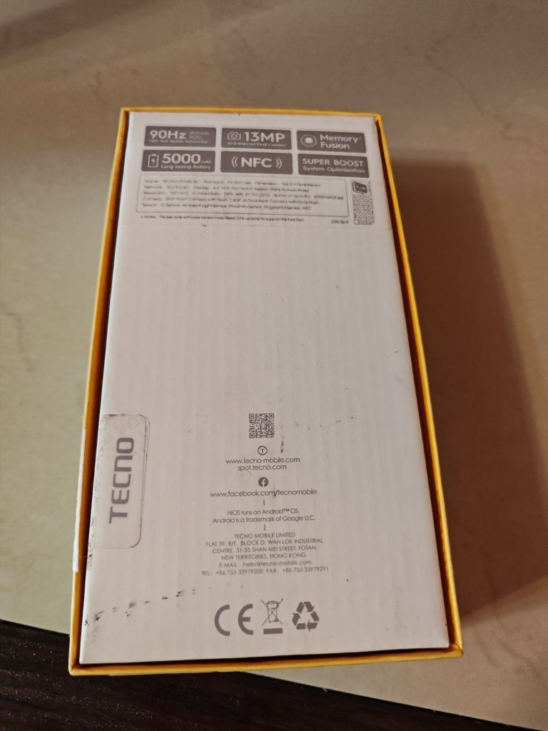 Techno Spark 8C (KG5N) під ремонт