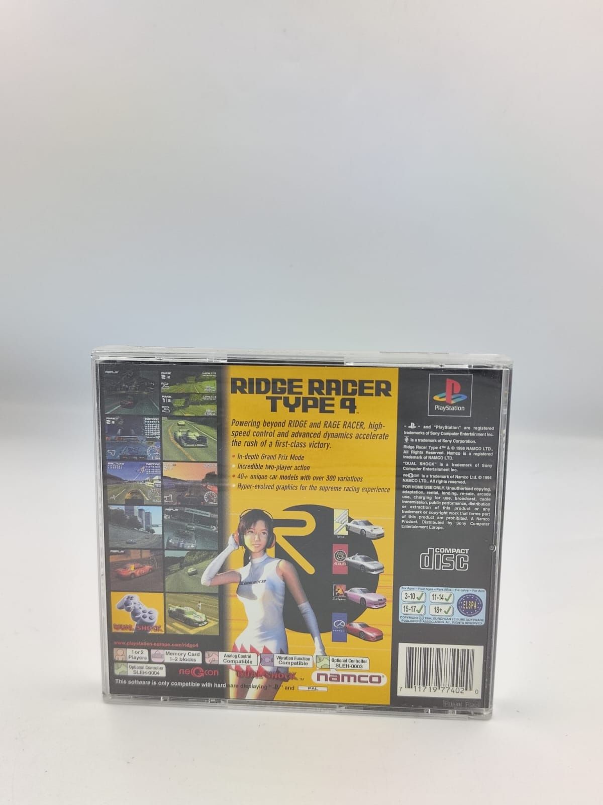 Ridge Racer Type 4 Ps1 nr 1168