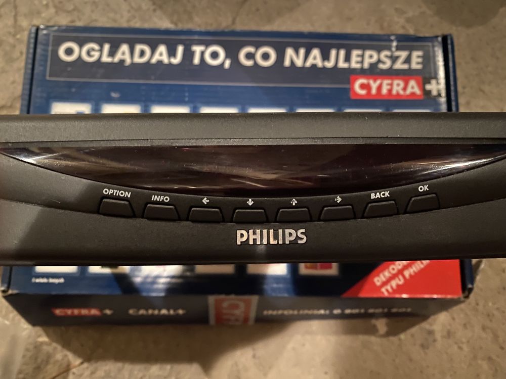 Dekoder Philips DSX 6010/91 D Canal plus + pilot