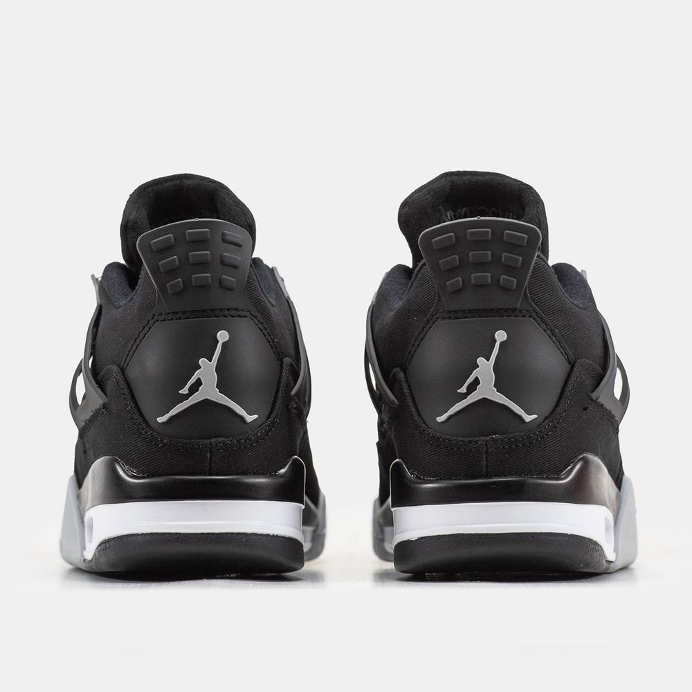 Buty Nike Air Jordan 4 Black Canvas