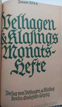 Німеччина Журнали Velhagen & Klafings підшивка 1943-44 рр. 19 випусків