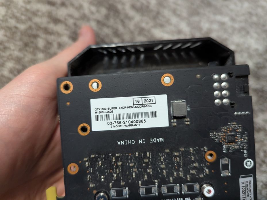 Відеокарта GTX 1660 Super