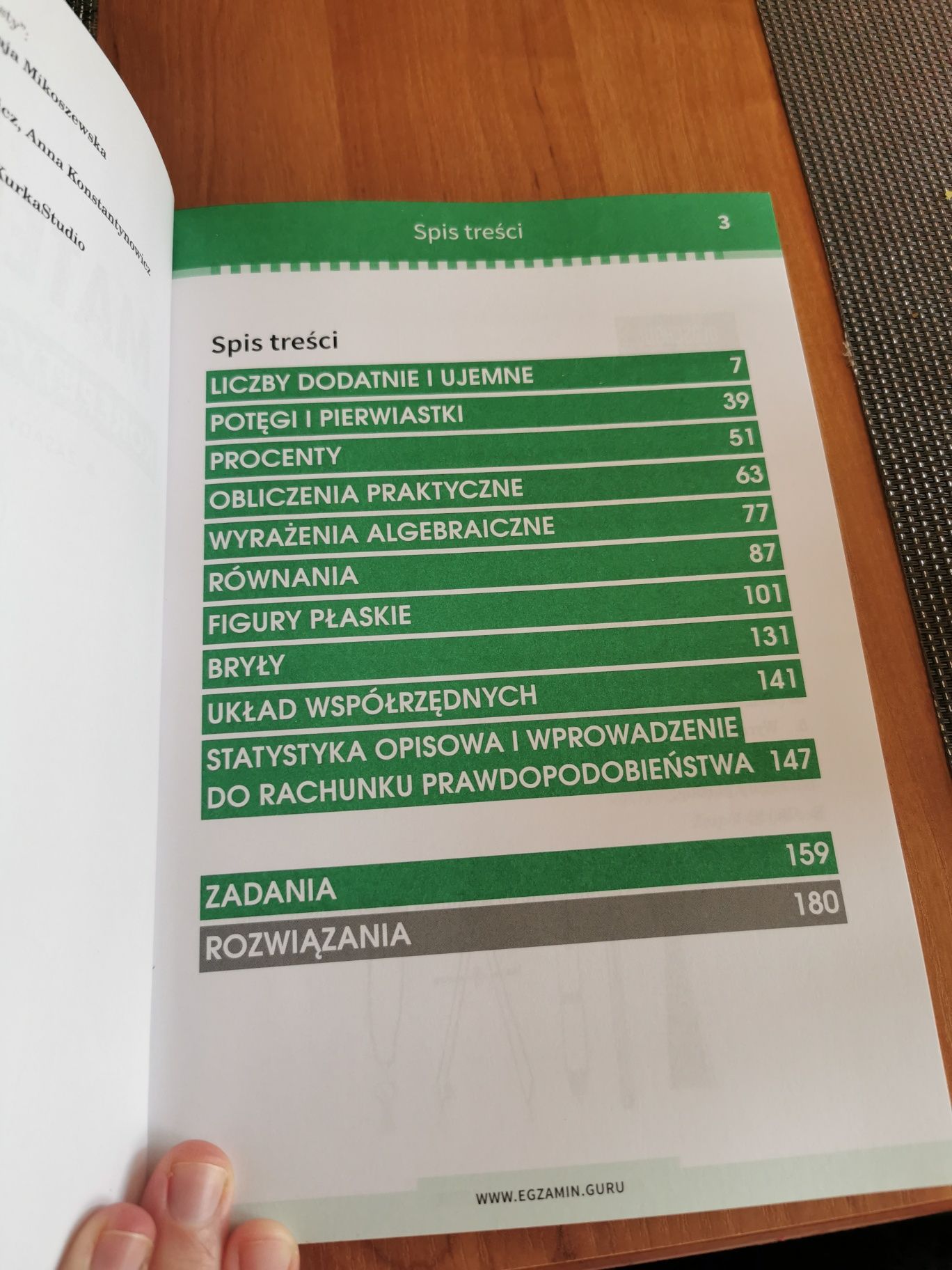Matematyka korepetycje ósmoklasisty, książka