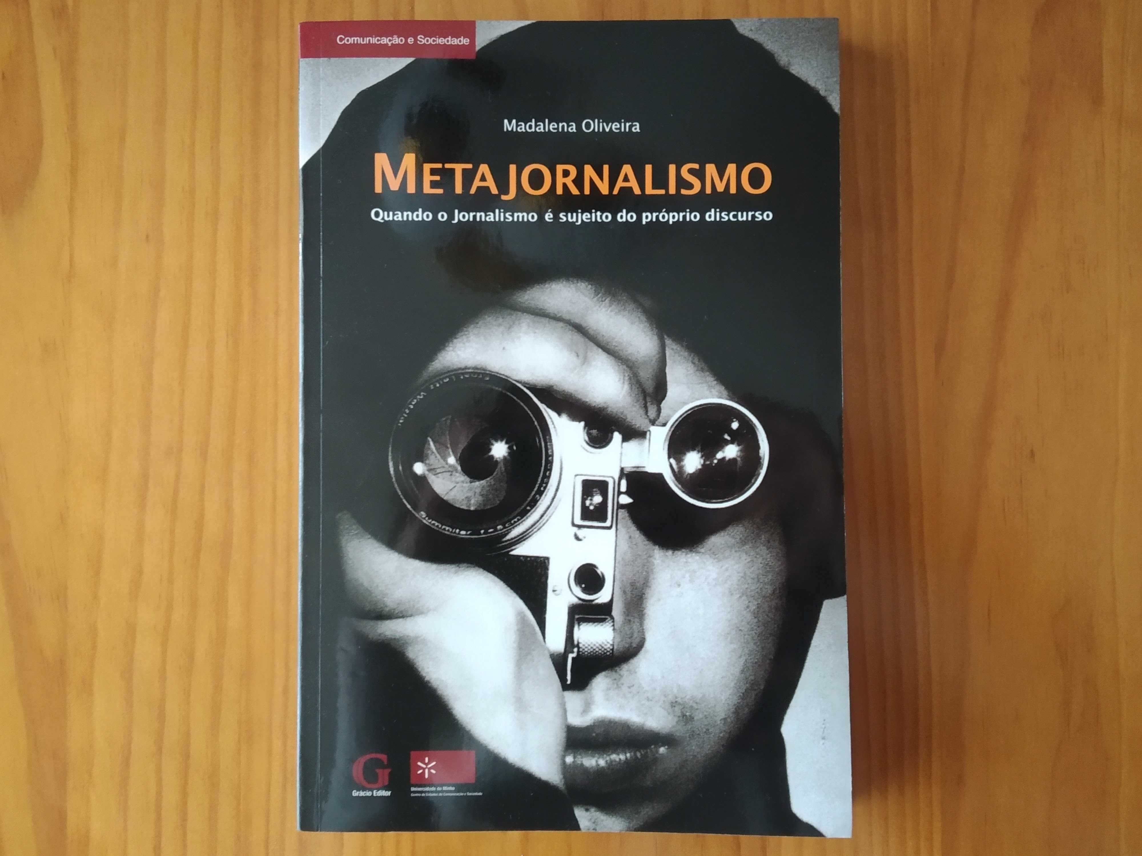 (NOVO, PORTES GRÁTIS) Livro de Comunicação: Metajornalismo