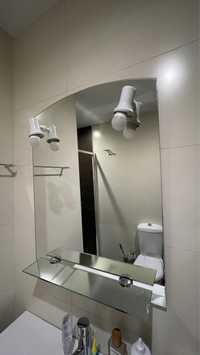 Espelho de wc com luz