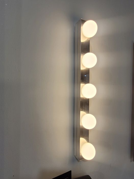 Lampa ścienna LED, stal nierdzewna 3 szt.